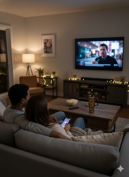 40oz holographic monogram travel cup – brown